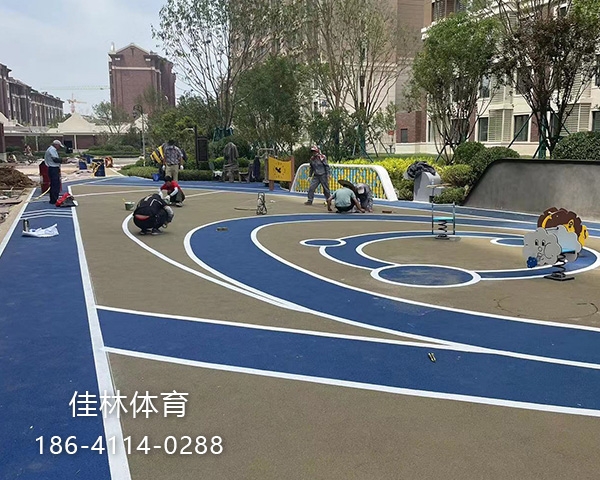 锦州公园塑胶跑道